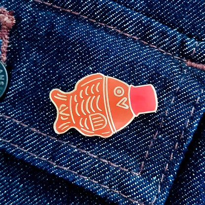 Soy Sauce Fish Enamel Pin Badge 31mm