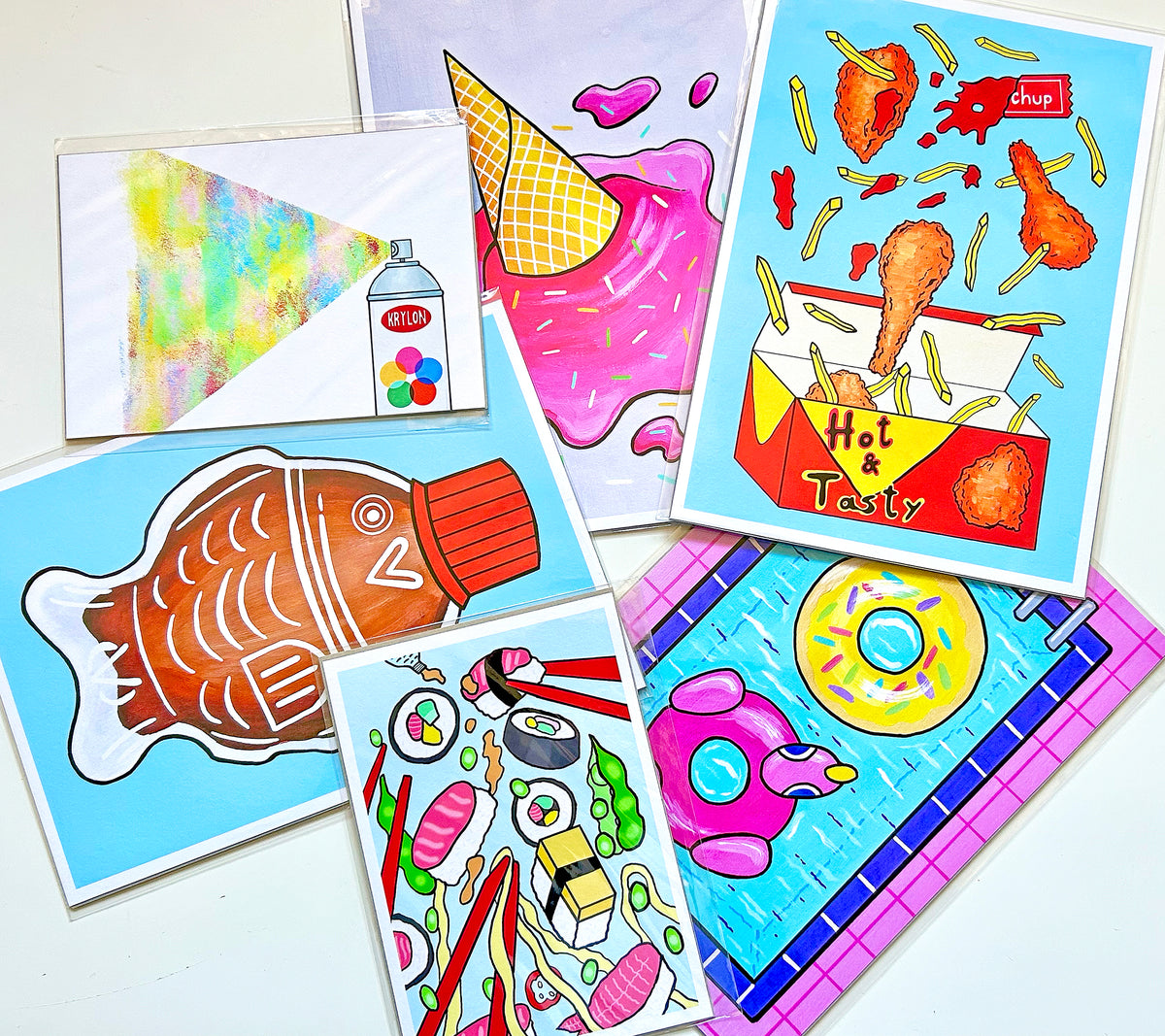 Beans On Toast Art Print - Limited Edition of 10