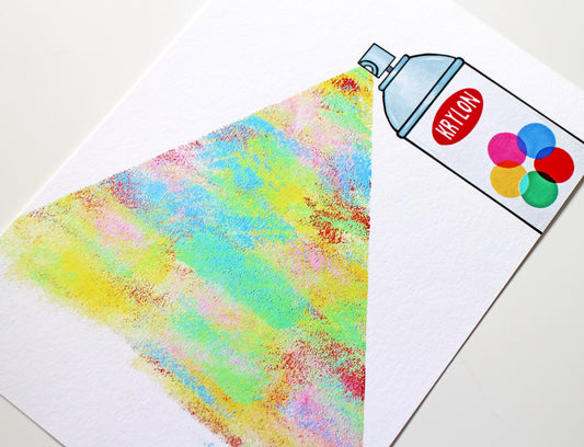Graffiti Spray Can Street Art Print - Two Sizes Available