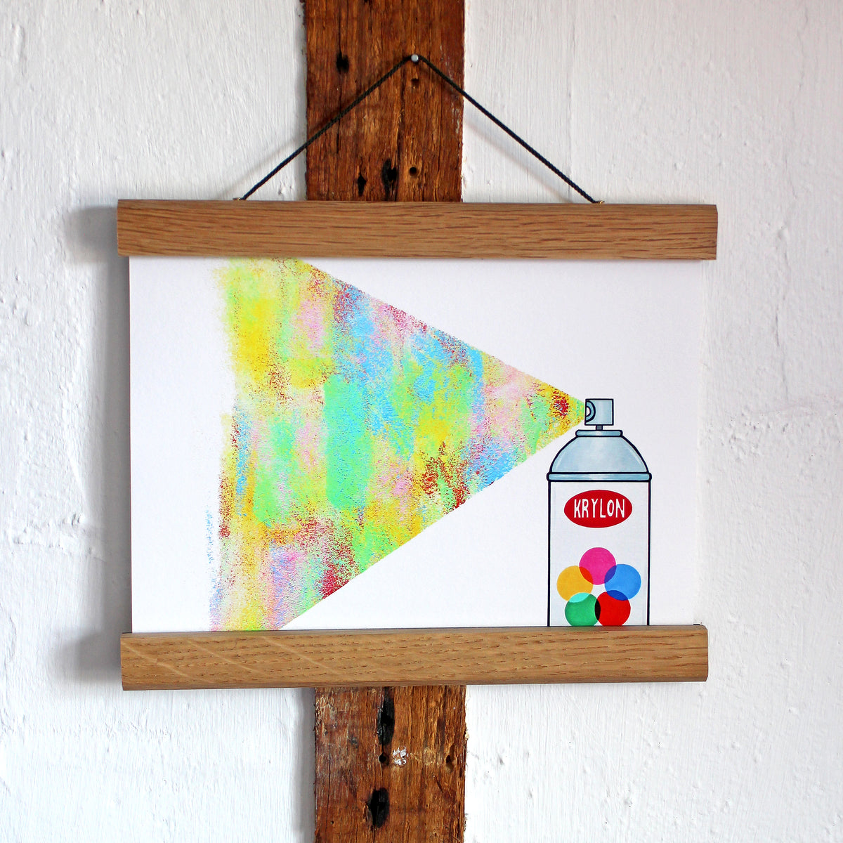 Graffiti Spray Can Street Art Print - Two Sizes Available