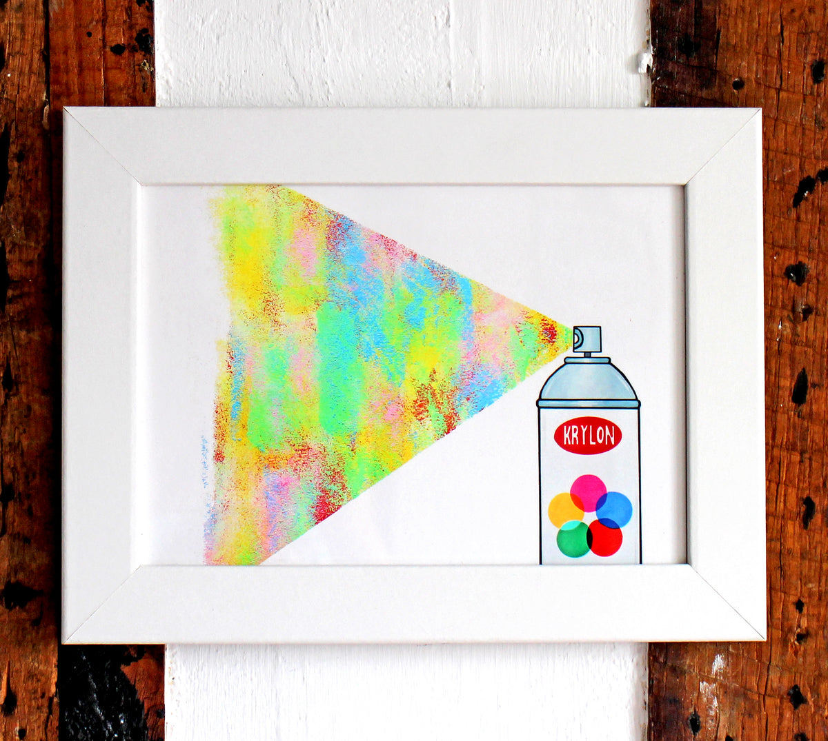 Graffiti Spray Can Street Art Print - Two Sizes Available