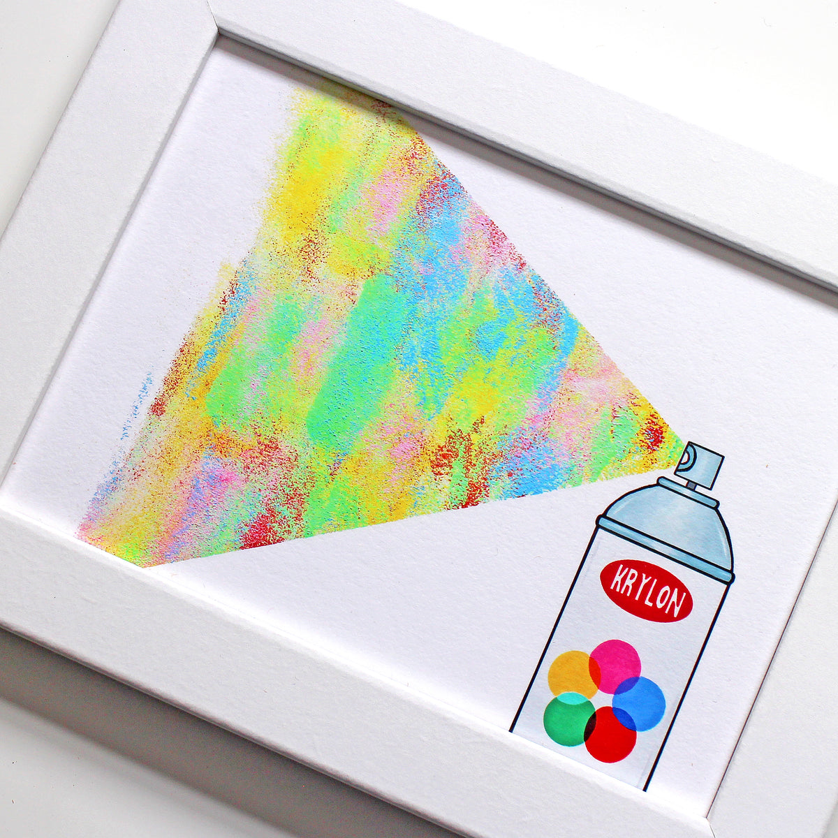 Graffiti Spray Can Street Art Print - Two Sizes Available